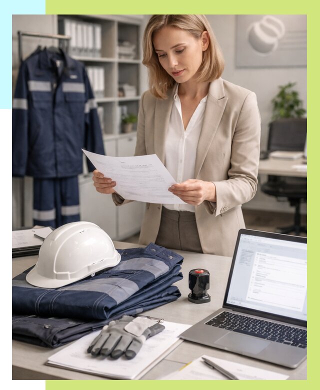 Сертификация спецодежды в Минусинске от 7113 р. | Алешин-Мнс