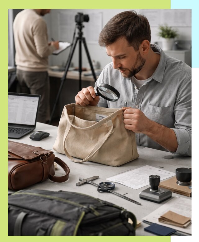 Сертификация сумок в Минусинске, оформление и получение сертификатов