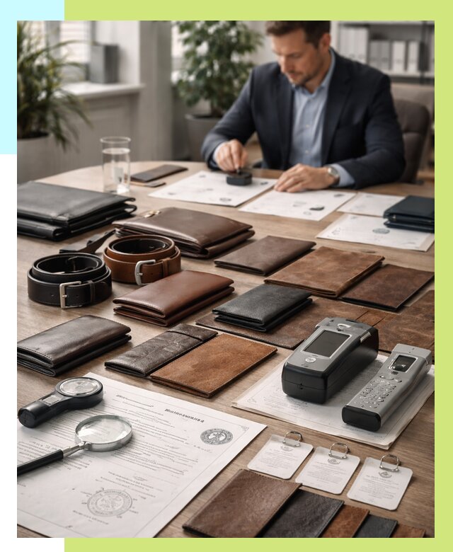 Сертификация кожаных изделий в Минусинске от 12193 р. | Алешин-Мнс