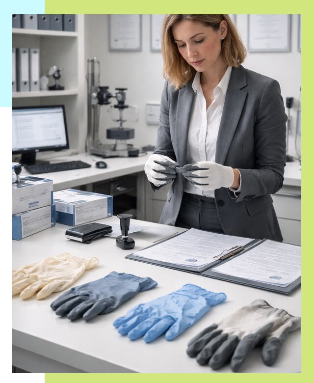 Сертификация перчаток в Минусинске от 8637 р. | Алешин-Мнс