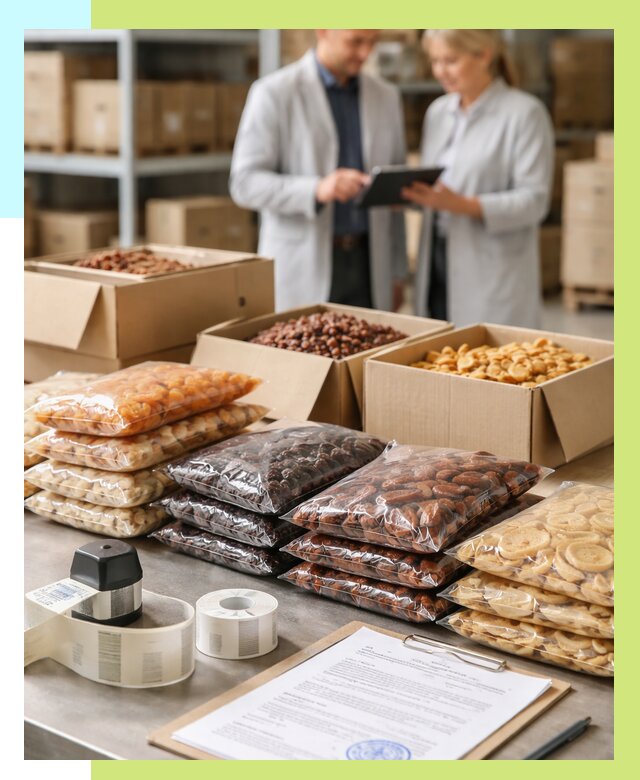 Сертификация сухофруктов в Минусинске от 12193 р. | Алешин-Мнс под ключ