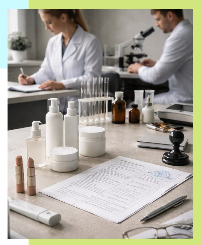 Сертификация косметики в Минусинске от 20322 р. - Алешин-Мнс