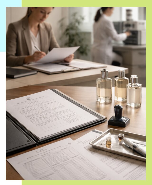 Сертификация парфюмерии в Минусинске от 15242 р. | Алешин-Мнс