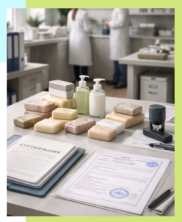 Сертификация мыла и сертификат на мыло в Минусинске от 12193 | Алешин-Мнс
