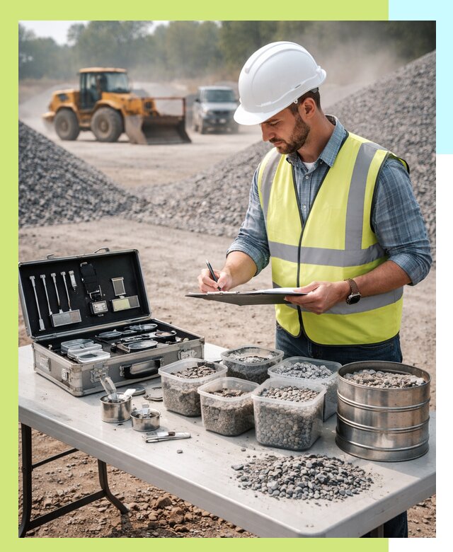 Сертификация щебня в Минусинске по ГОСТу и техническим требованиям