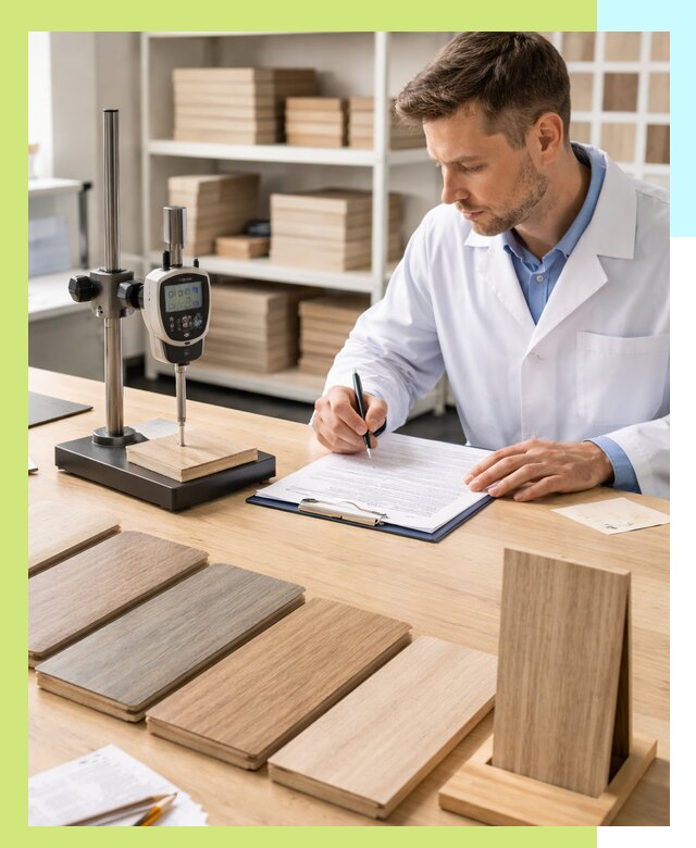 Сертификация ламината с испытаниями и оформлением документов в Минусинске