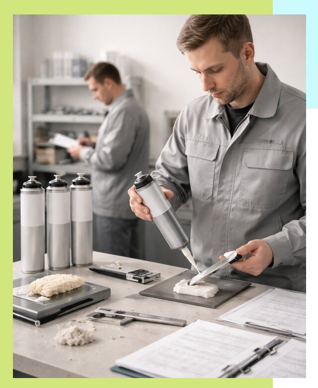 Сертификация монтажной пены и соответствие стандартам в Минусинске