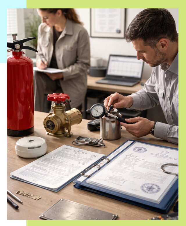 Сертификация пожарного оборудования в Минусинске от 15242 р.|Алешин-Мнс