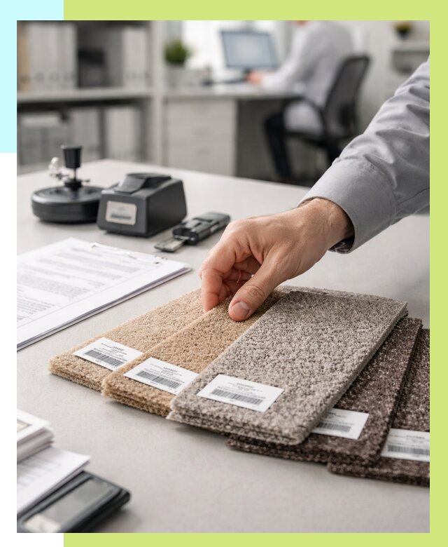 Сертификация ковролина в Минусинске от 15242 р., Алешин-Мнс