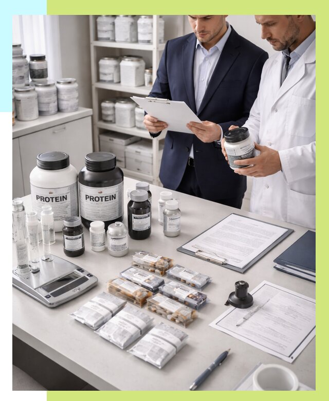 Сертификация спортивного питания в Минусинске от 15242 р., Алешин-Мнс