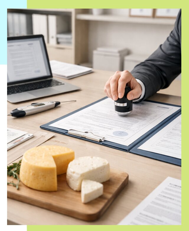 Сертификация сыров в Минусинске от 15242 р | Сертификат на сыр Алешин-Мнс