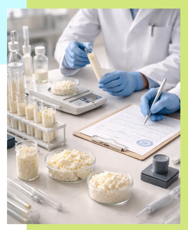 Сертификация творога в Минусинске от 12193 р. под ключ | Алешин-Мнс