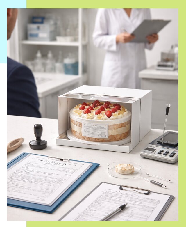 Сертификация тортов в Минусинске от 9145 р. заказать | Алешин-Мнс