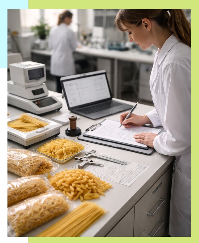 Сертификация макаронных изделий в Минусинске от 15242 р. | Алешин-Мнс