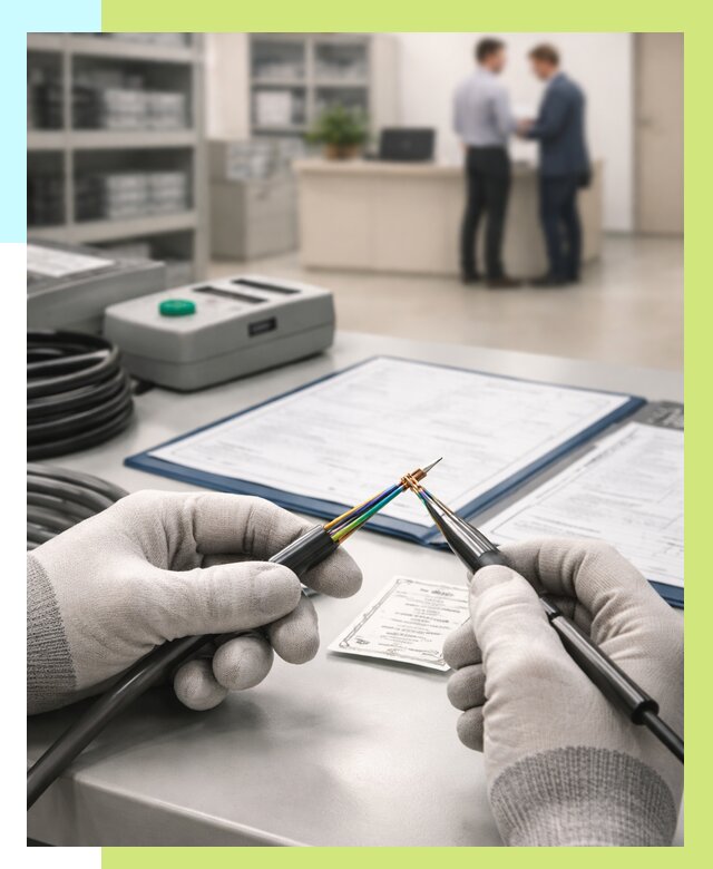 Сертификация провода в Минусинске от 18290 р. в Алешин-Мнс