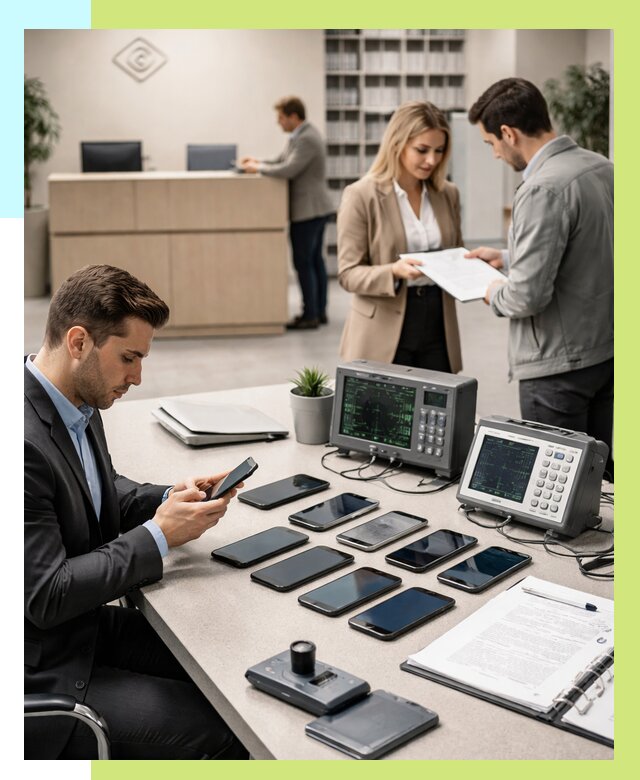 Сертификация телефонов в Минусинске от 25403 р. под ключ | Алешин-Мнс