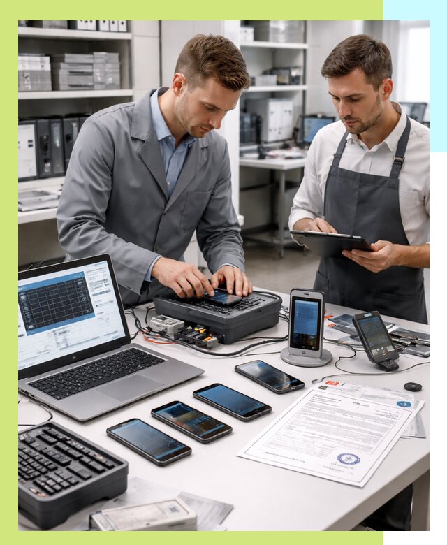 Сертификация мобильных телефонов и смартфонов в Минусинске под ключ