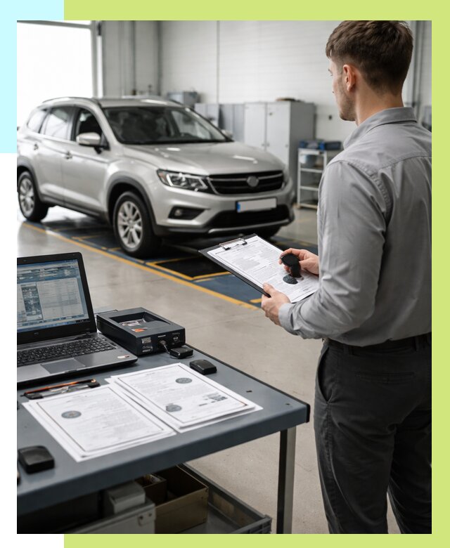 Сертификация транспортных средств в Минусинске от 12193 р. | Алешин-Мнс