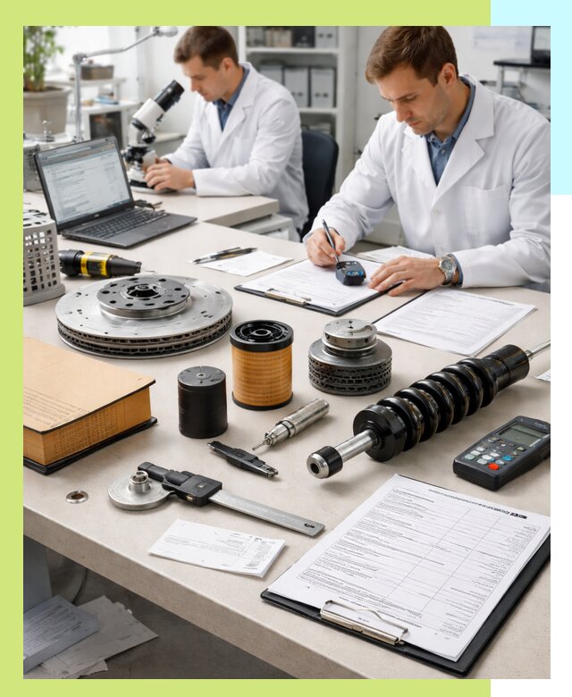 Сертификация автозапчастей и комплектующих в Минусинске по ГОСТ