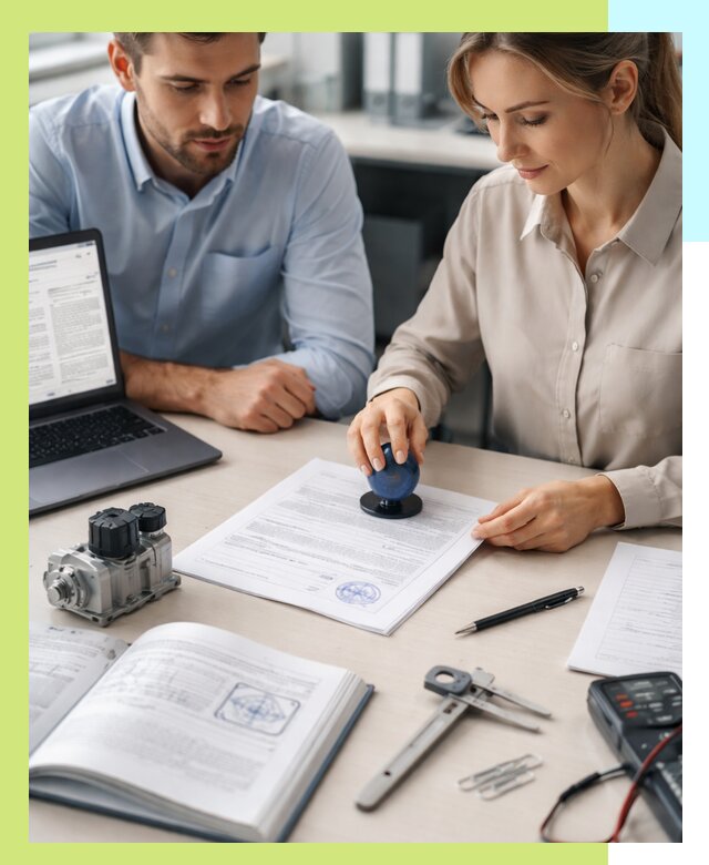 Выдача паспорта изделия и техническая экспертиза продукции в Минусинске