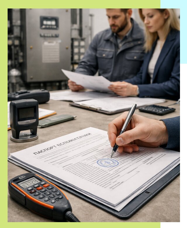 Оформление паспорта эксплуатации оборудования в Минусинске