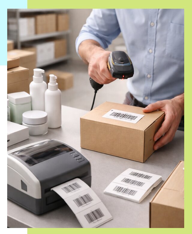 Штрихкодирование продукции в Минусинске от 4572 р. | Алешин-Мнс