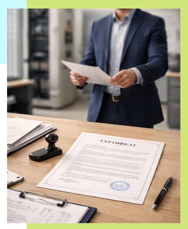 Сертификат на оборудование в Минусинске от 15242 р. | Алешин-Мнс