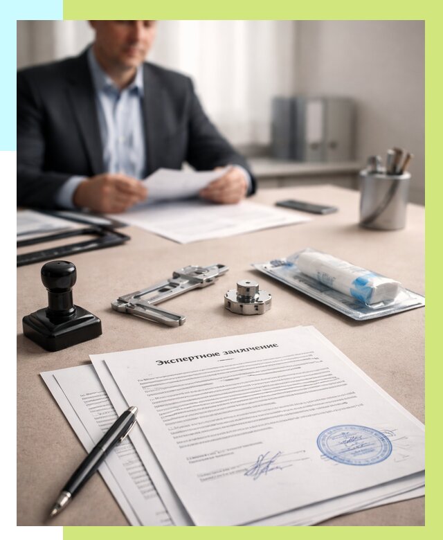 Экспертное заключение на продукцию в Минусинске от 8637 р. | Алешин-Мнс
