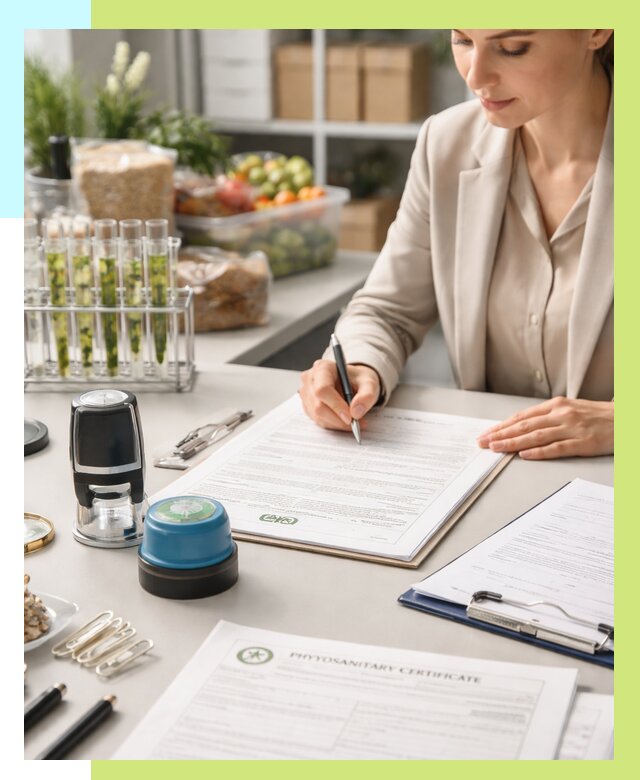 Фитосанитарный сертификат оформить в Минусинске от 4572 р. | Алешин-Мнс