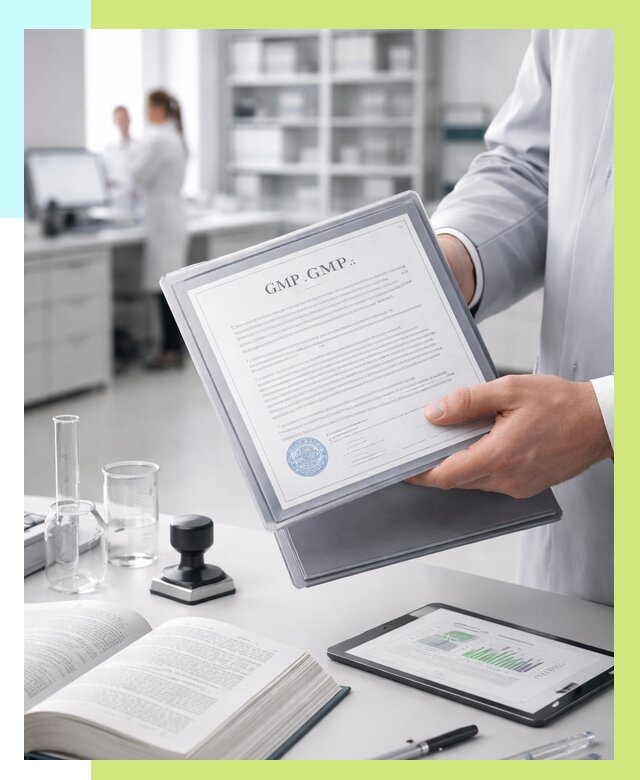 Сертификат GMP в Минусинске под ключ от 86369 р. | Алешин-Мнс