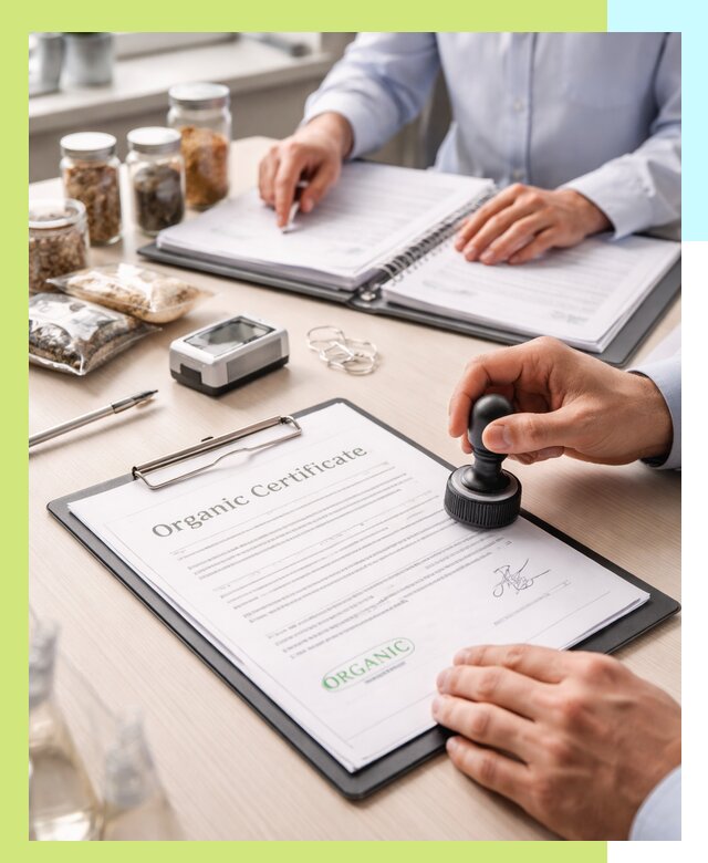Получение органик сертификата для продукции в Минусинске