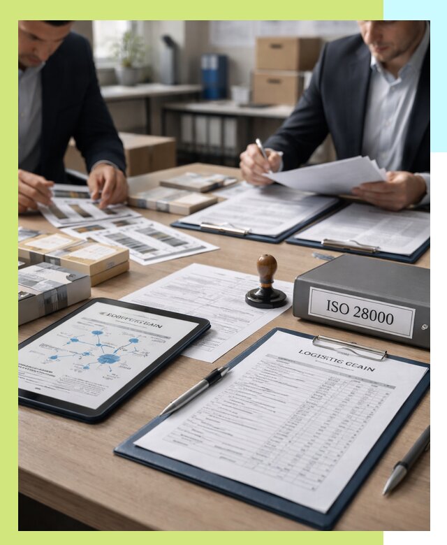 Получение сертификата ISO 28000 по безопасности цепи поставок в Минусинске