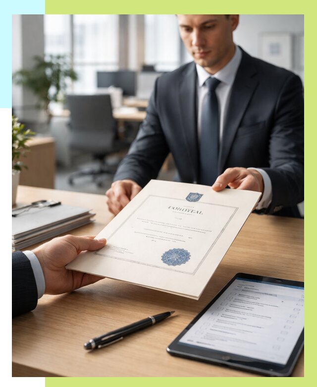 Сертификат ISO 30301 в Минусинске от 35564 р. | Алешин-Мнс - под ключ