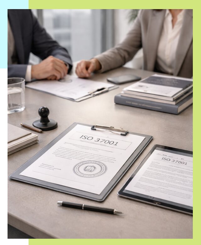 Сертификат ISO 37001 в Минусинске оформить от 121932 р. Алешин-Мнс